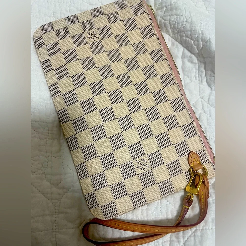 COPY - LOUIS VUITTON Monogram Bucket PM Accessory Pouch LV Auth am5055